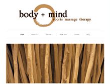 Tablet Screenshot of bodymindmassage.ca